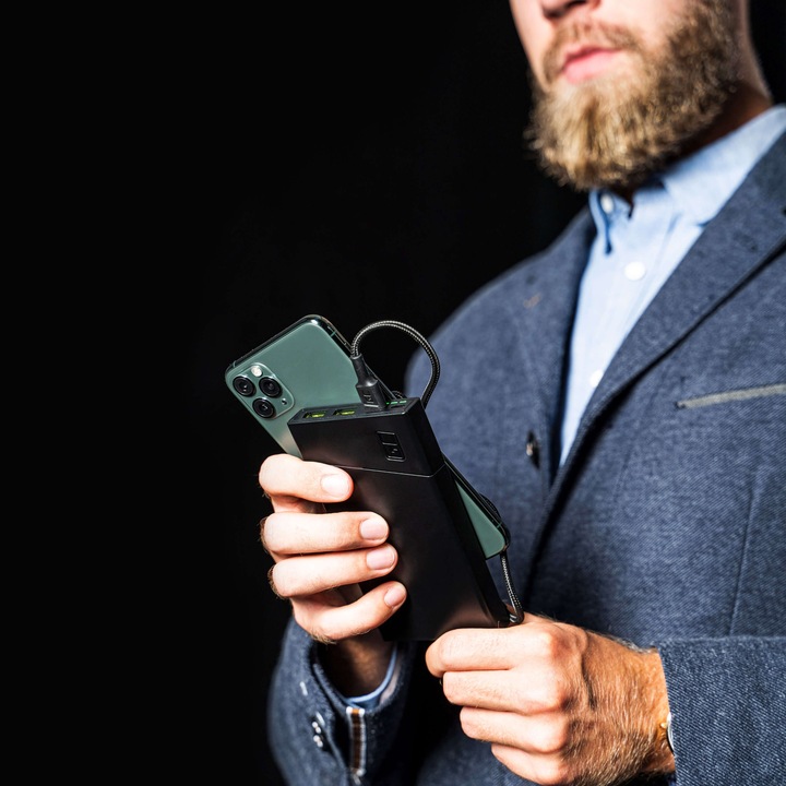 Green Cell Powerbank 10000mAh 18W PowerPlay10s 2x USB-C PD 2x USB-A QC 3.0