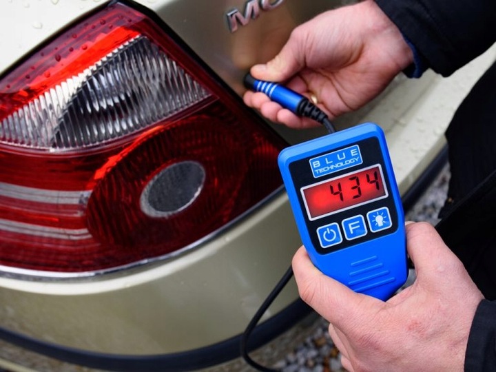 Miernik grubości lakieru Czujnik Tester DX-13-S-AL Stali Aluminium POLSKI