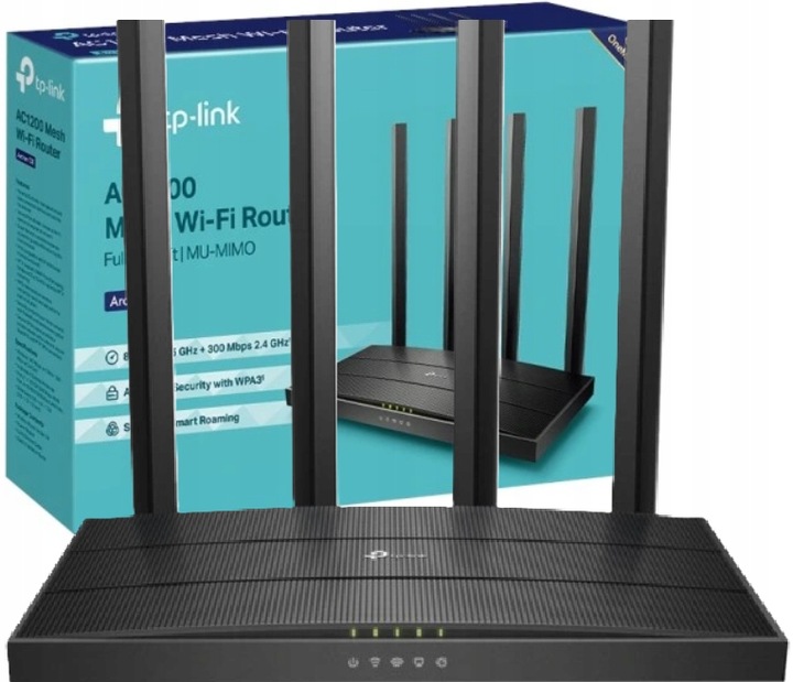 Router TP-LINK Archer C6 AC1200 Serwer VPN WPS wif