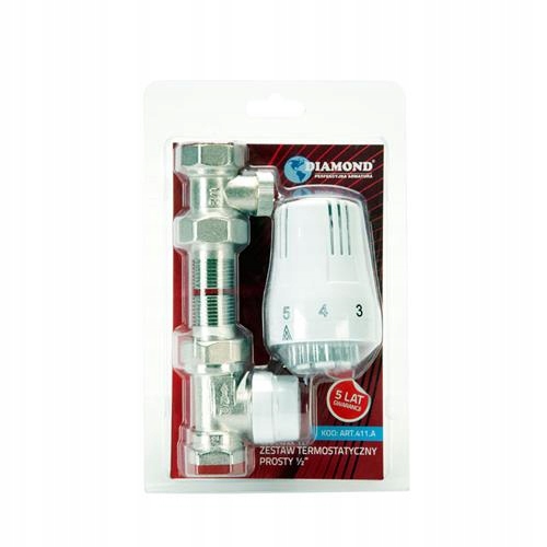 Zestaw termostatyczny prosty Diamond ART.411.A.ZEST.TERM.PR