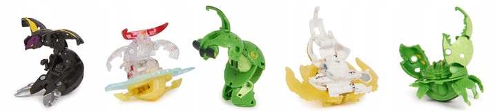BAKUGAN BATTLE PACK FIGURKI DO GRY SPECIAL ATTACK BRUISER OCTOGAN 5-PAK
