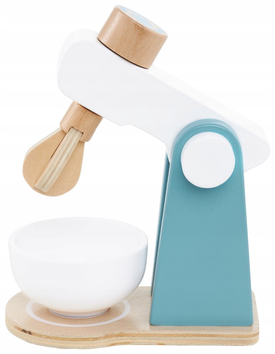 Zabawka Edukacyjna DREWNIANY MIKSER BLENDER ROBOT KUCHENNY DLA DZIECI 3+