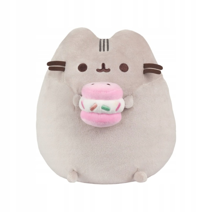 MASKOTKA PUSHEEN DLA DZIECKA Z KANAPKĄ LODOWĄ 24cm PLUSZOWA PRZYTULANKA