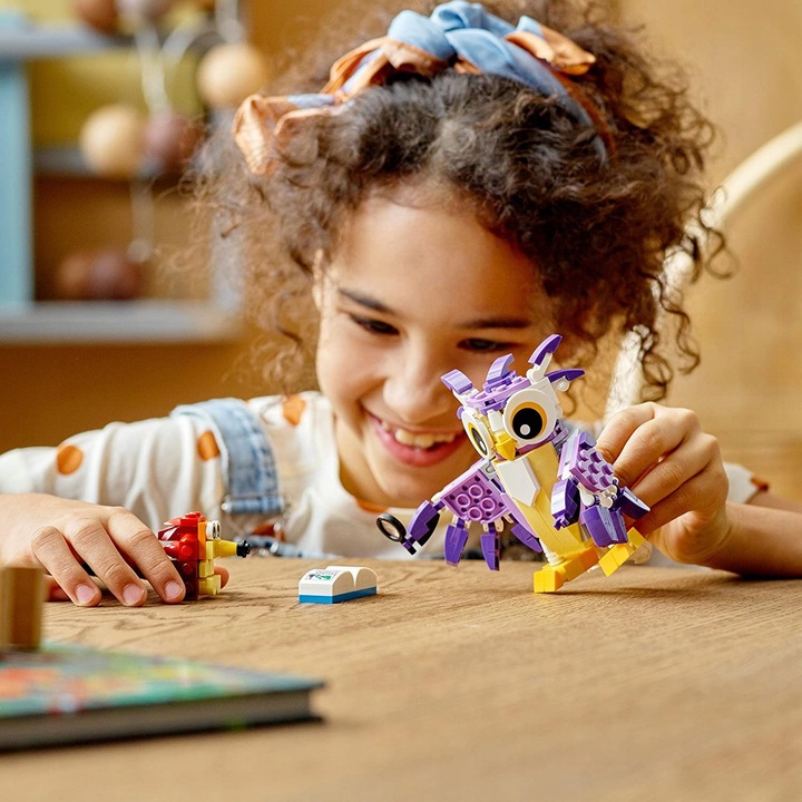 LEGO 31125 ZWIERZĘTA 3w1 SOWA WIEWIÓRKA KRÓLIK JEŻ