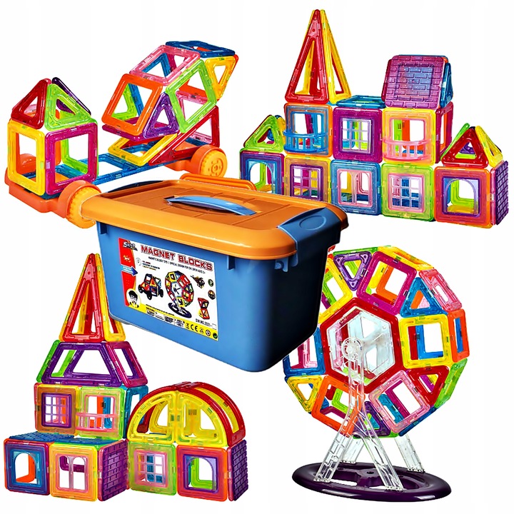 Zestaw Klocków Magnetycznych – Rozwój Kreatywności I Zabawa W Jednym!
