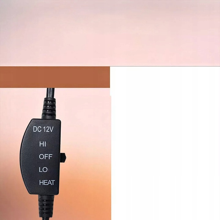 PODGRZEWANA PODUSZKA SAMOCHODOWA GNIAZDO ZAPALNICZKI, SZYBKIE OGRZEWANIE