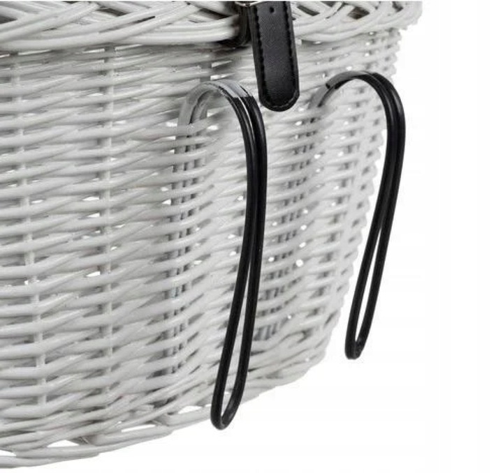 Kosz na rower dla psa kota na kierownicę rowerowy kratka transporter koszyk