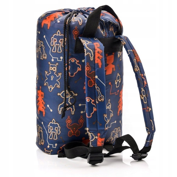 Śpiwór dziecięcy mumia kaptur pokrowiec plecak dla dzieci METEOR Ymer 155cm