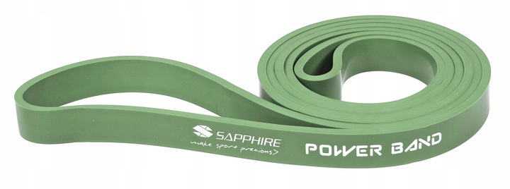 ZESTAW 4 GUM oporowych POWER BAND taśmy TRENINGOWE DO ĆWICZEŃ SAPPHIRE