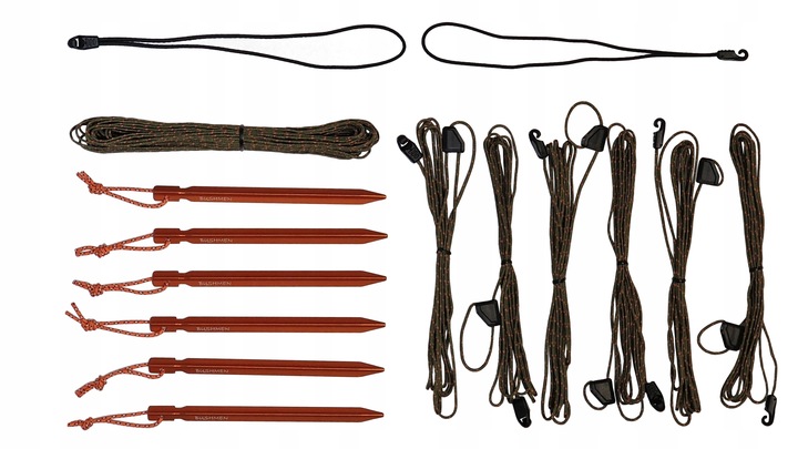 Płachta biwakowa BUSHMEN EASY Tarp 4x3m