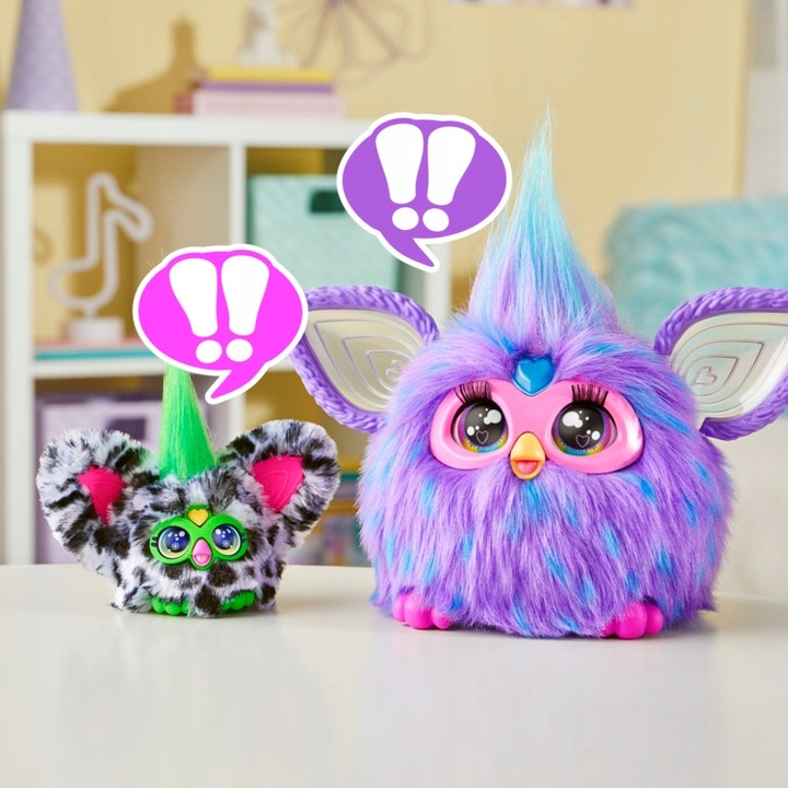 Furby Furblets Interaktywna maskotka Moo-Boo Krówka Hasbro G1779