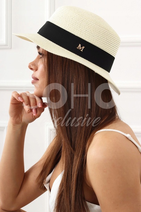 KAPELUSZ SŁOMKOWY LETNI PLAŻOWY MODNY KOBIECY DAMSKI KOBIECY KOLORY 2372