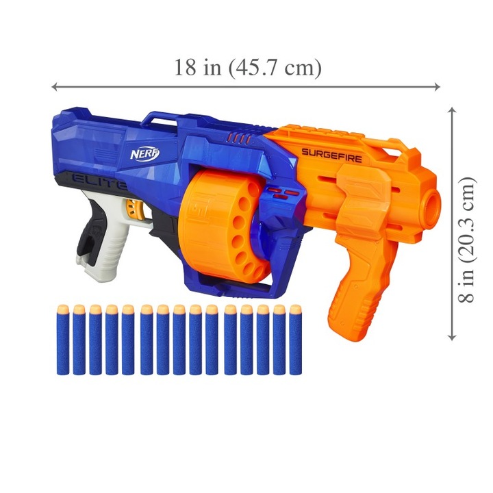 NERF N-STRIKE ELITE SURGEFIRE E0011 MEGASZYBKI