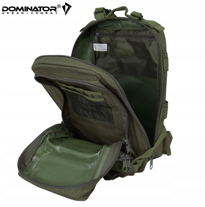 PLECAK WOJSKOWY TAKTYCZNY DOMINATOR SHADOW MIEJSKI GREEN ZIELONY OLIVE 30L