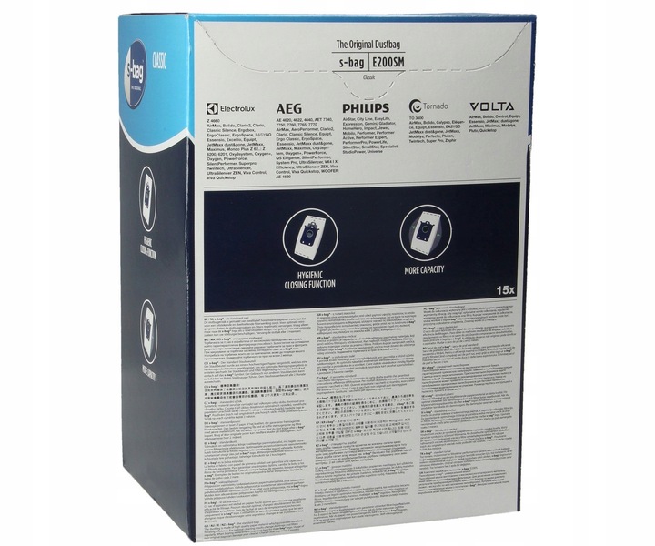 Worki S-bag E200M do Classic Silence 15 szt.