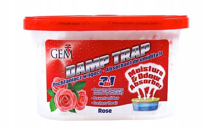 Ardor Pochłaniacze Wilgoci 3w1 Rose Zestaw 6x400 ml