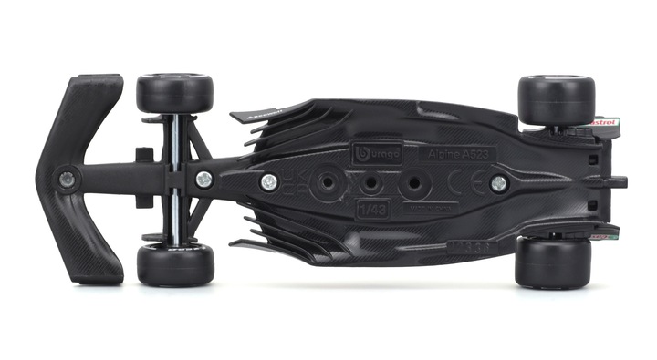 BOLID F1 BWT Alpine Team A523 2023 Pierre Gasly 1:43 model BBURAGO 18-38072