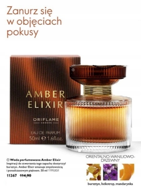 Oriflame Woda perfumowana Amber Elixir