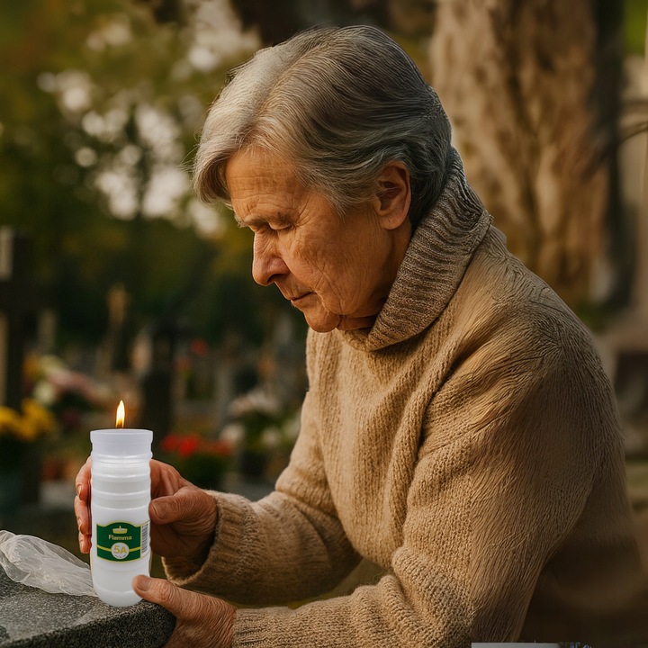 Wkłady do Zniczy Rewelacyjne na Upał Parafinowe 5dni x12 Długopalące do120h