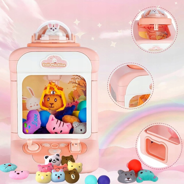 AUTOMAT MASZYNA GRA ZRĘCZNOŚCIOWA INTERAKTYWNA DLA DZIECI ZABAWKA PREZENT