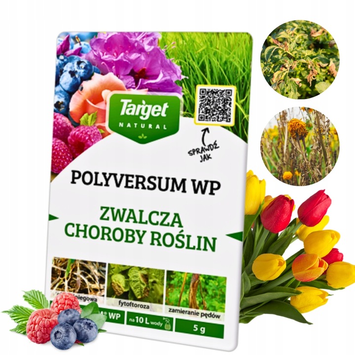TARGET POLYVERSUM naturalna walka z grzybami P. oliganrum grzybobójczy 10g