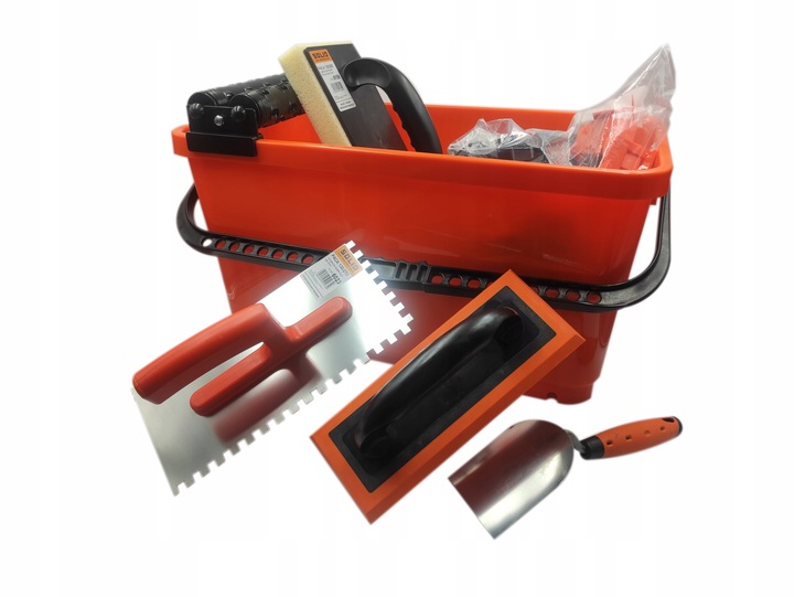 SOLID WIADRO GLAZURNICZE DO FUGOWANIA 20L ZESTAW L