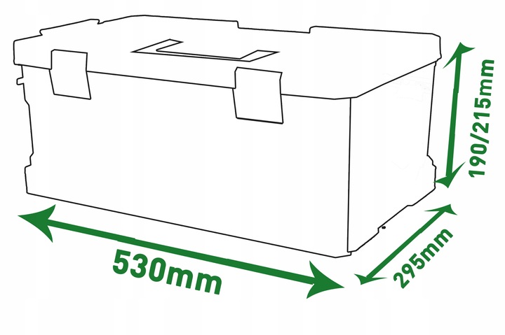 SKRZYNKA NARZĘDZIOWA NA KÓŁKACH QBRICK TWO BIG SET 6w1 + 2x ORG. MULTI PRO