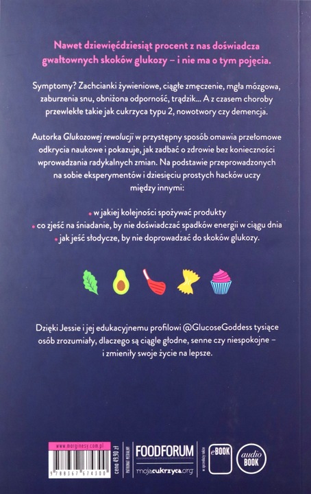 GLUKOZOWA REWOLUCJA - Jessie Inchauspe [KSIĄŻKA]