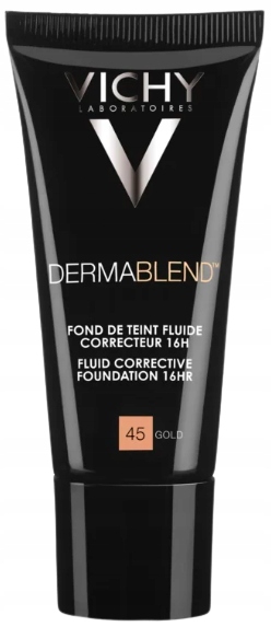 VICHY DERMABLEND fluid korygujący o twarzy 45 Gold 30 ml