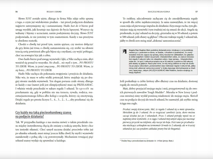 Reguła 5 sekund. Mel Robbins