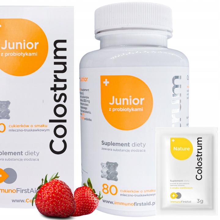 Colostrum JUNIOR cukierki 80 szt.