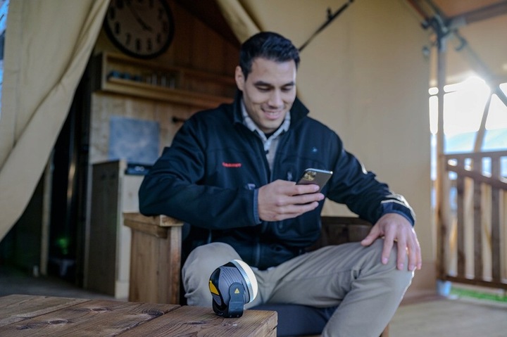 LATARKA LED KEMPINGOWA POD NAMIOT GŁOŚNIK Bluetooth