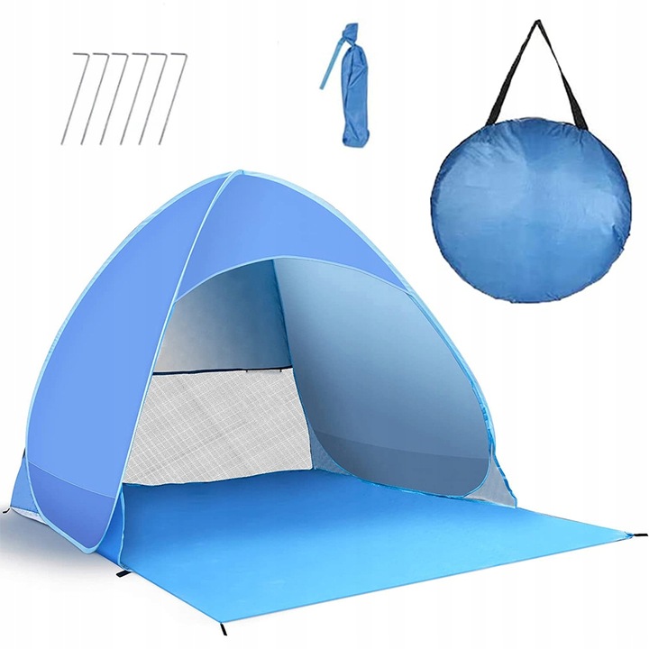 AUTOMATYCZNY NAMIOT PLAŻOWY NA PLAŻĘ SAMOROZKŁADAJĄCY 165x150x110 CM