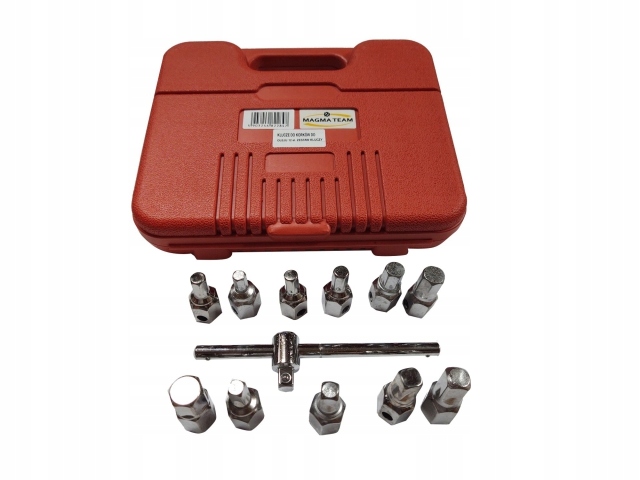 Zestaw kluczy do korków oleju MAGMA