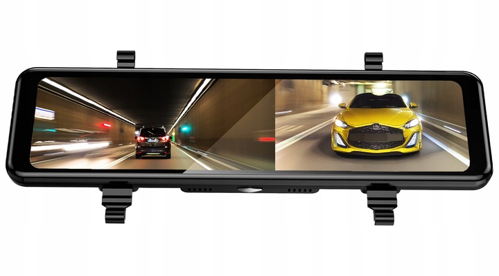 REJESTRATOR LUSTERKO CARPLAY ANDROID AUTO KAMERA COFANIA 2K QHD DVR 10,88"