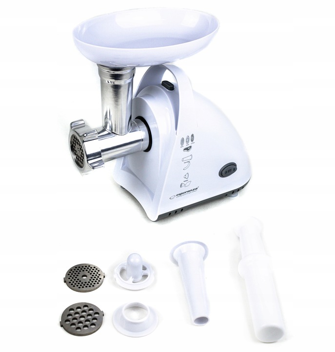 ELEKTRYCZNA MASZYNKA DO MIELENIA MIĘSA MOCNA 2000W 3 SITA DYSZA DO KIEŁBASY