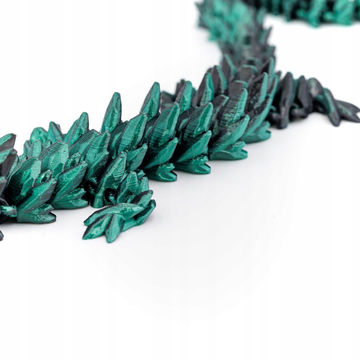 Ruchomy Kryształowy Smok DARKFOREST 32 cm