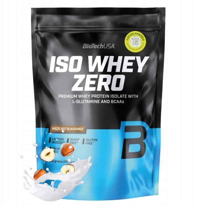 BIOTECH ISO WHEY ZERO 500G IZOLAT + ISO WHEY ZERO 25 G + SHAKER WAVE+NANO
