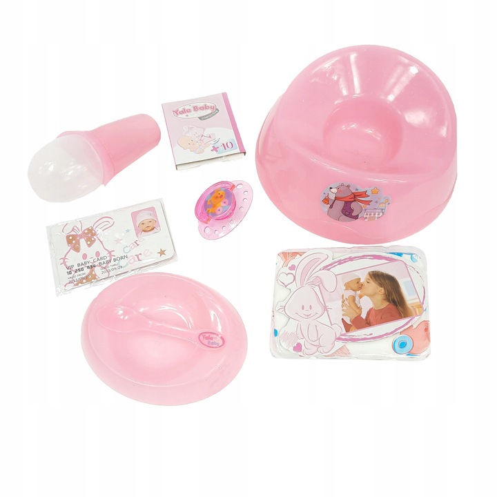 LALKA INTERAKTYWNA BABY LOVE DLA DZIEWCZYNKI 9W1 + AKCESORIA