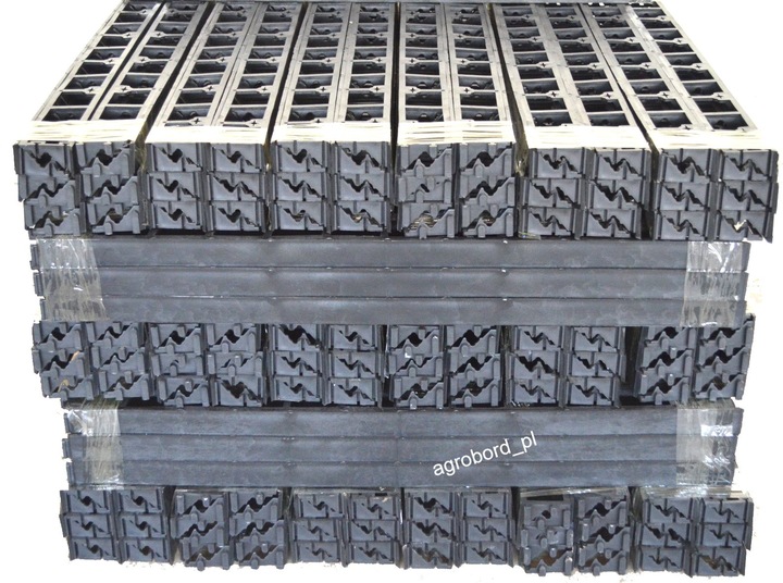 OBRZEŻE TRAWNIKOWE OGRODOWE 5,8cm PALISADA EKO BORDER 58mm 20m + 100 KOTEW