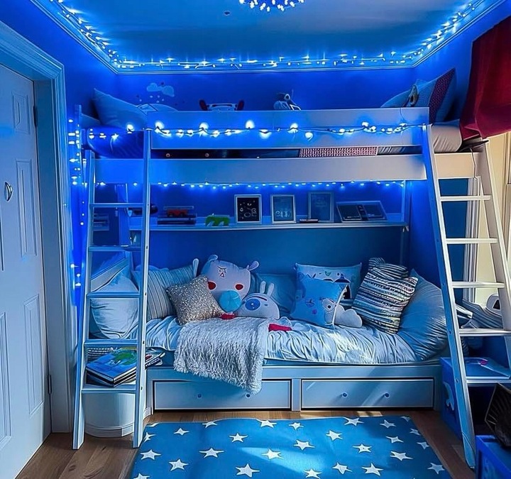 LAMPKI CHOINKOWE 1000 LED FLASH ZEWNĘTRZNE WEWNĘTRZNE ŚWIĘTA NIEBIESKIE