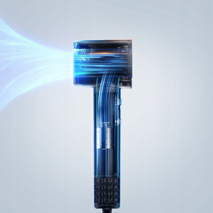 Mocna Suszarka do Włosów Karingbee HS01 Jonizacja 1500W szary