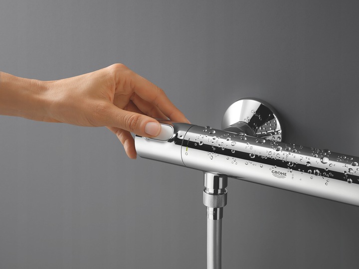 Bateria prysznicowa z Termostatem GROHE Trwała Powłoka Chrom 34840000