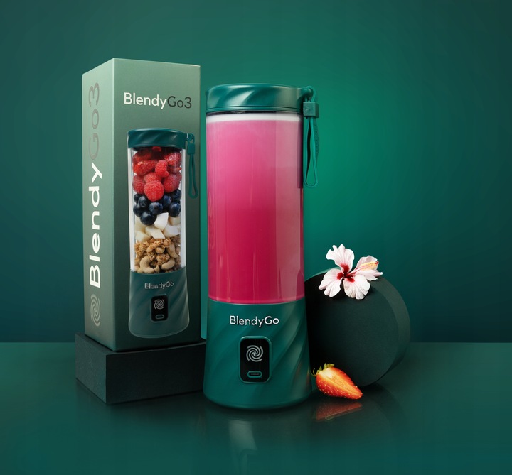 Oryginalny Blender BlendyGo 3 - Bezprzewodowy USB | Blender Nowej Generacji