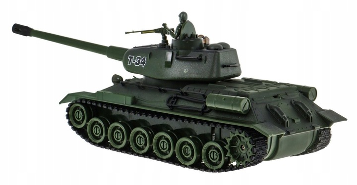 CZOŁGI ZDALNIE STEROWANE RC BITWA CZOŁGÓW Tiger Vs T-34 1:28 MODEL RC