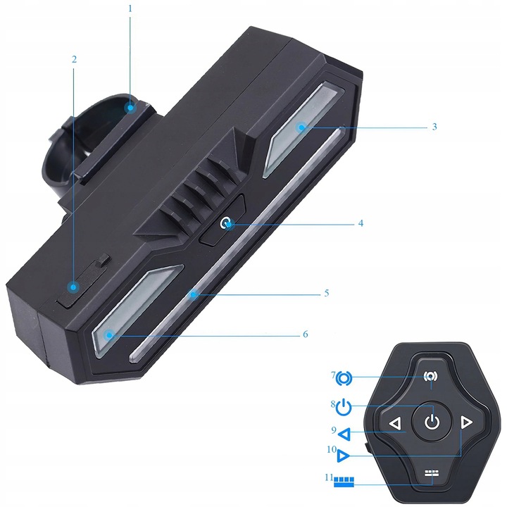 LOKALIZATOR GPS TRACKER SINOTRACK ST908 KIERUNKOWSKAZ LED STOP PILOT APP