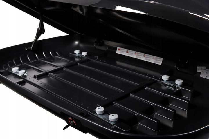 BOX DACHOWY BAGAŻNIK MODULA BELUGA 460L MOCS0328 CZARNY POŁYSK