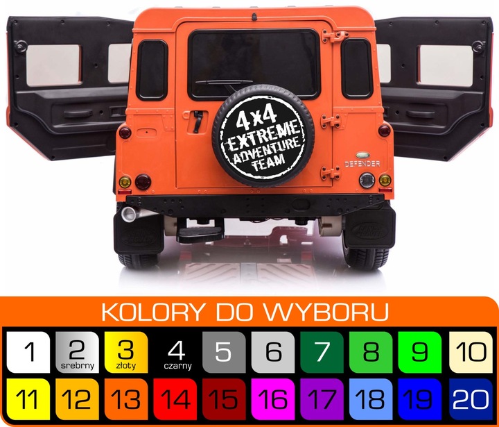 NAKLEJKI NA OSŁONĘ KOŁA ZAPASOWEGO - 4x4, OFF ROAD