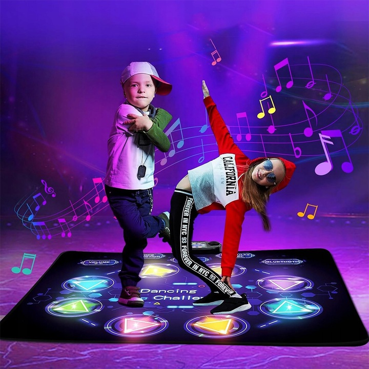 MATA DO TAŃCZENIA MUZYCZNA DLA DZIECI FUNKCJA BLUETOOTH ANTYPOŚLIZGOWY