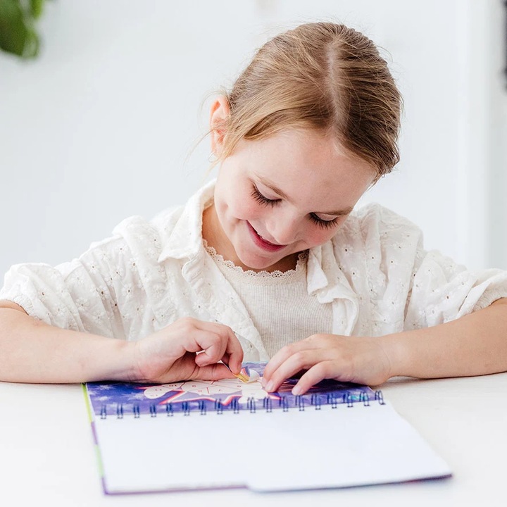 LILO & STITCH WYKLEJANIE PO NUMERACH wyklejanka zestaw kreatywny dla dzieci